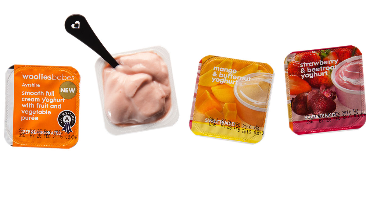 Woolworths' new vegandfruit based yoghurts for kids