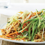 Peanut chicken and noodle salad recipe