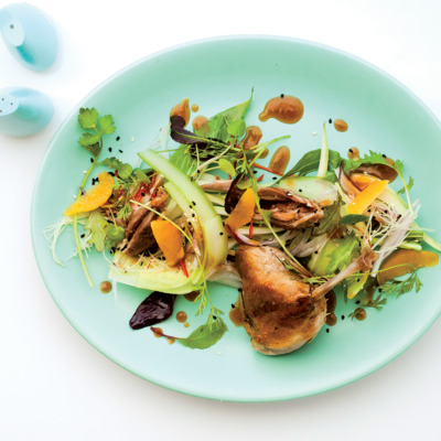 orange dressing for duck salad Crispy duck salad “a l’orange”