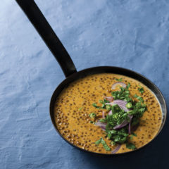 Korma coconut curry with lentils