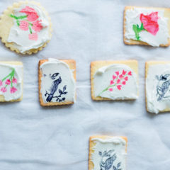 Painted biscuits