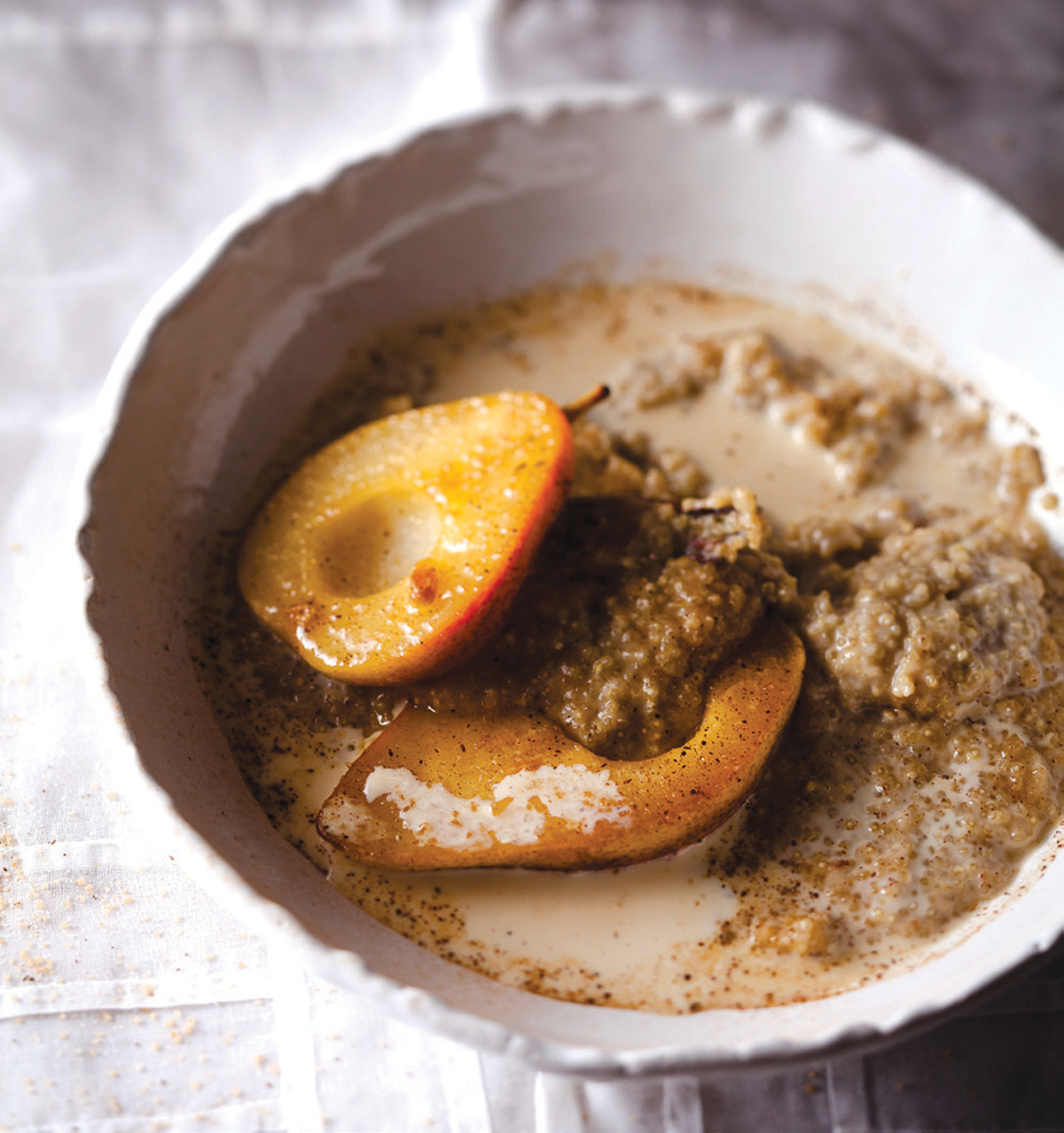 Sweet quinoa cooked in almond milk Woolworths TASTE