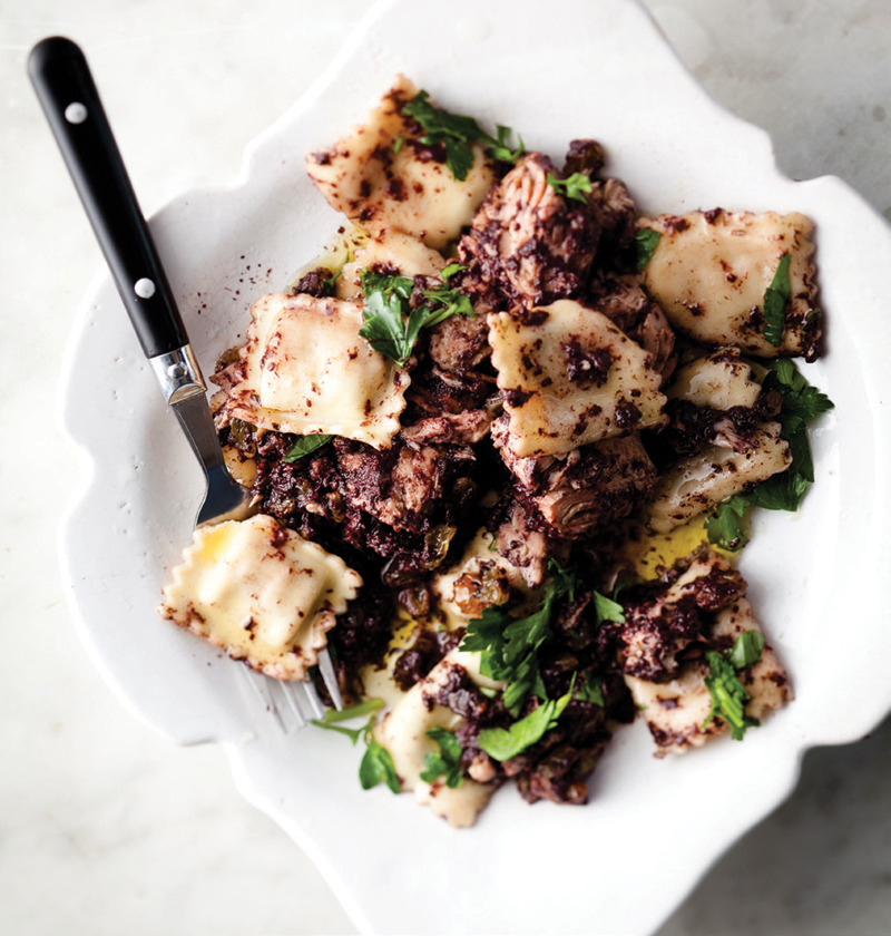 Ravioli with olive and tuna sauce | Woolworths TASTE