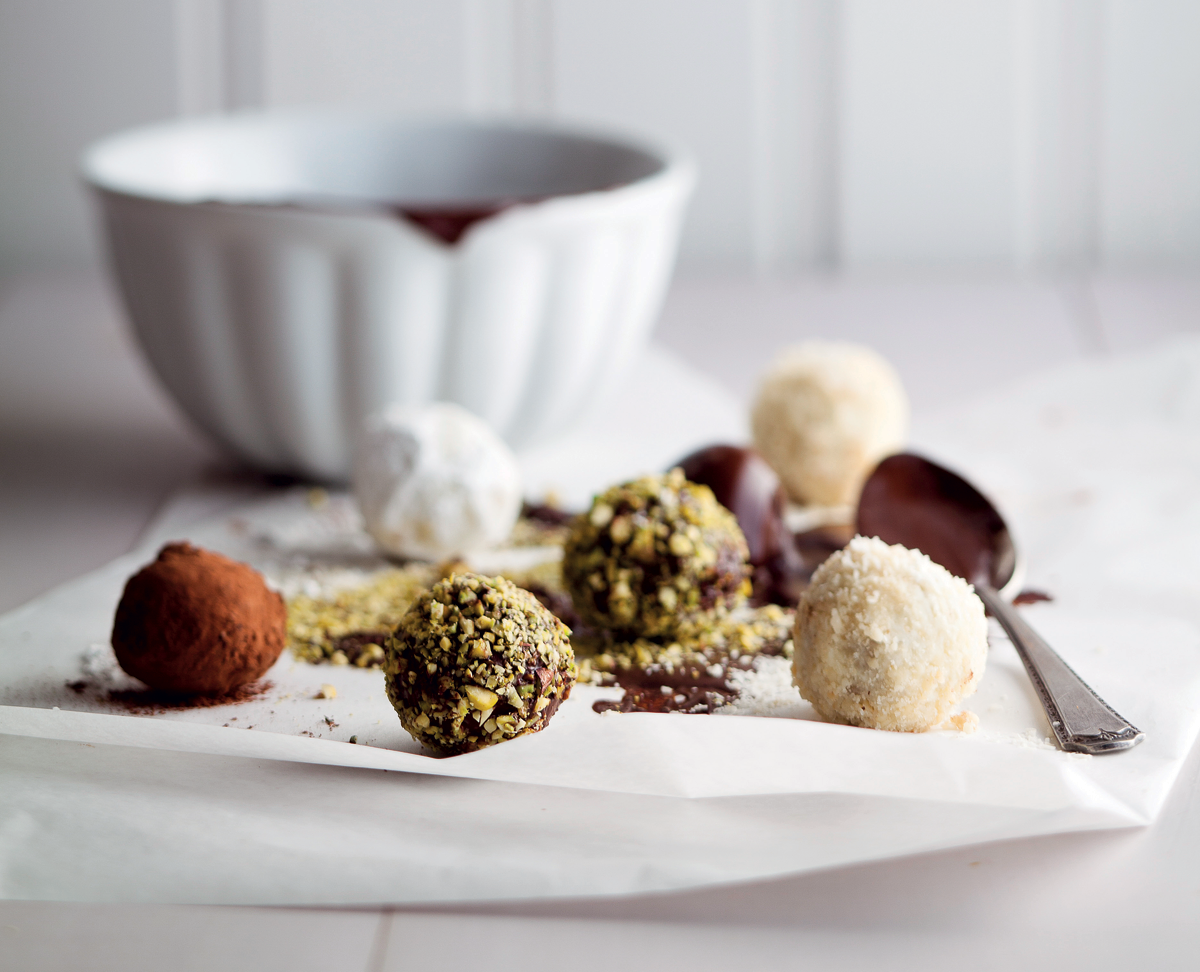 Coffeeandnut truffles Woolworths TASTE