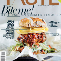 woolworths taste magazine April 2015 Cover