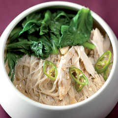 Asian chicken noodles