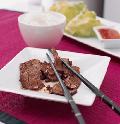Beef and lettuce wraps recipe | Woolworths TASTE