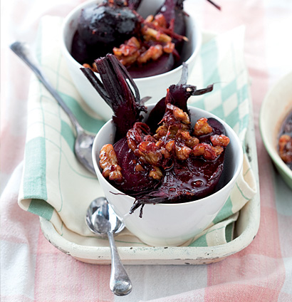 Beetroot caramelised in honey, soy and walnuts | Woolworths TASTE