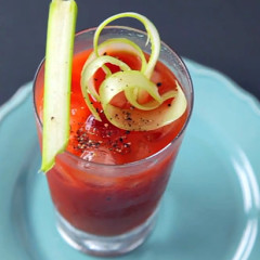 Bloody Mary tomato cocktail
