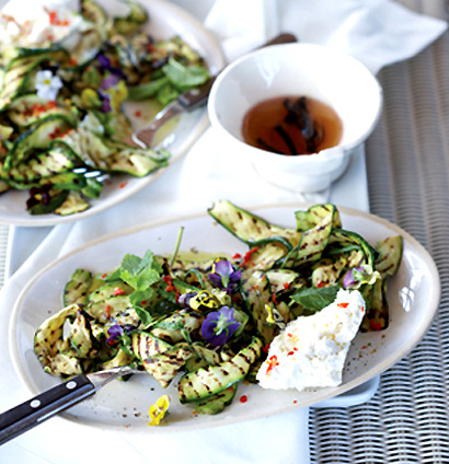 Charred baby marrow and chilli salad | Woolworths TASTE