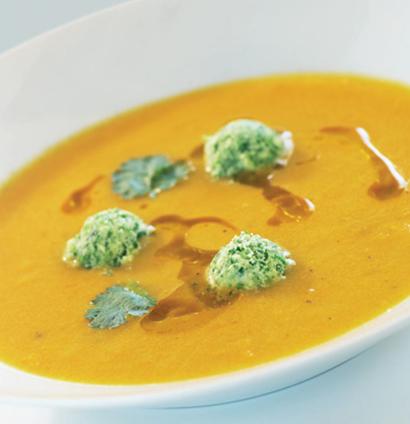 Cold yellow pepper soup | Woolworths TASTE