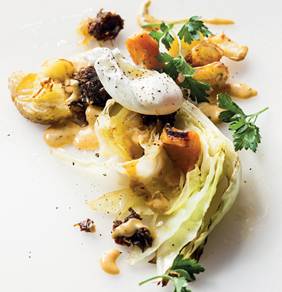 Corned beef hash with roast vegetables | Recipes | Woolworths TASTE