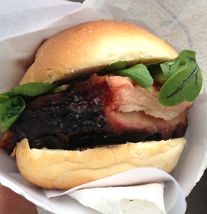 Crispy pork belly sandwich | Woolworths TASTE