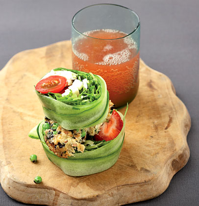 Salad burger with pea and snoek patty | Recipe | Woolworths TASTE