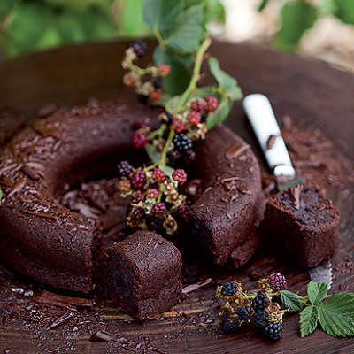 Dense beetroot and chocolate cake