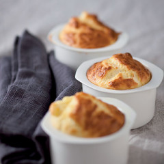 Double cheese souffle