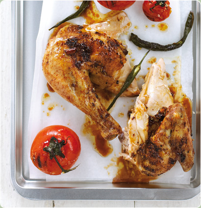 Eight-spice spatchcock chicken recipe | Woolworths TASTE
