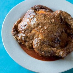Fragrant coconut roast chicken