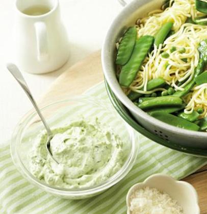 Fresh tagliolini & whipped white cheese sauce recipe | TASTE
