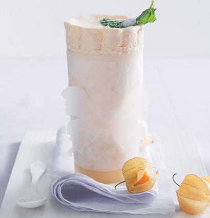 Frosted gooseberry & mint semifreddo recipe | WW TASTE