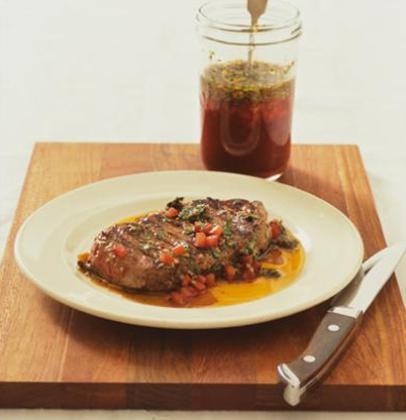 Grilled steak with Chimichurri | Woolworths TASTE
