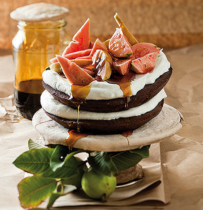 Guava and chocolate layer cake | Woolworths TASTE