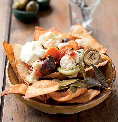 Handmade nachos and pickled vegetables | Woolworths TASTE