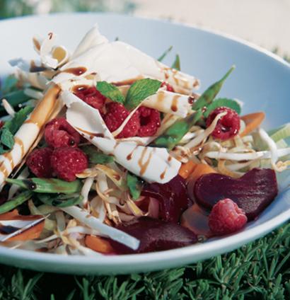 Heart salad & white chocolate recipe | Unique Dish | TASTE