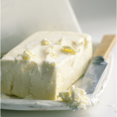 Home-made Ayrshire butter