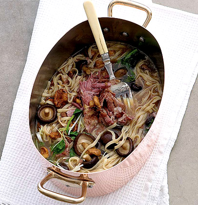 Japanese style broth, smoked pork & sansho recipe | WW TASTE