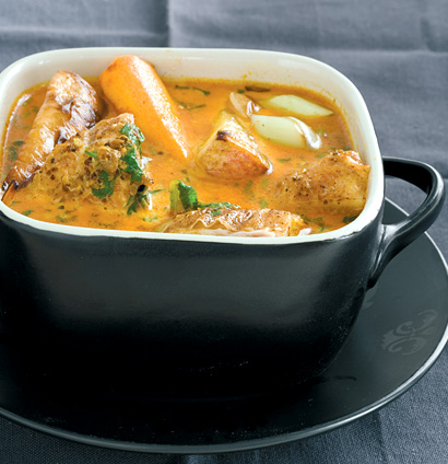 Korma spiced Indian curry & roast chicken recipe | TASTE