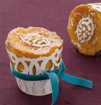 Lemon-stencilled cupcakes | Woolworths TASTE