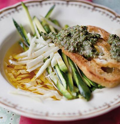 Marinated baby marrow summer salad recipe | Woolworths TASTE