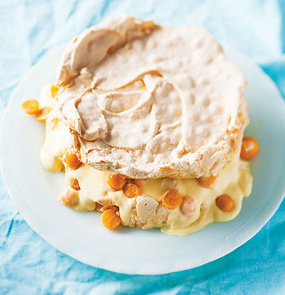 Meringue-and-custard torte | Woolworths TASTE
