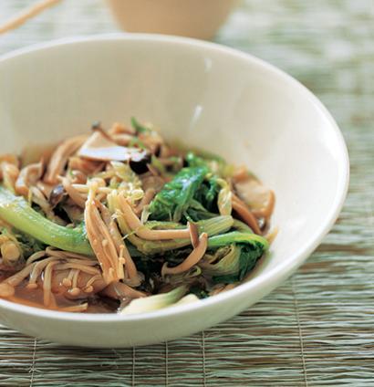 Mushroom hotpot with greens | Woolworths TASTE