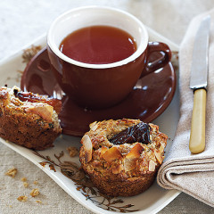 Oat, date and coconut muffins