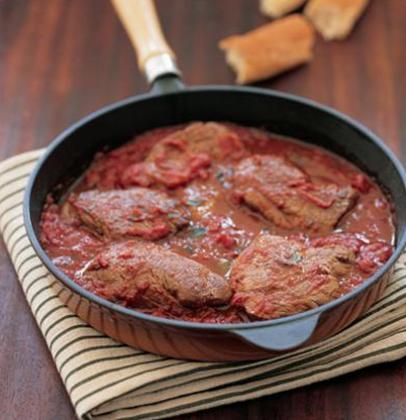 Ostrich Fillets with Pizzaiola Sauce recipe | WW TASTE