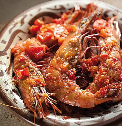 Pan fried deals prawns