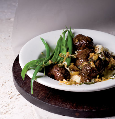Panfried kidneys and fried gremolata recipe | WW TASTE
