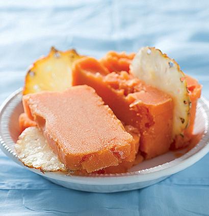 Papaya and Pineapple Sorbet Recipe | Woolworths TASTE