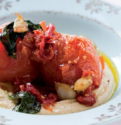 Poached sun-blushed tomatoes recipe | Woolworths TASTE