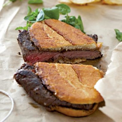 Portuguese-style steak rolls
