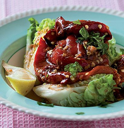 Roast Red Peppers and Thai Pesto recipe | Woolworths TASTE