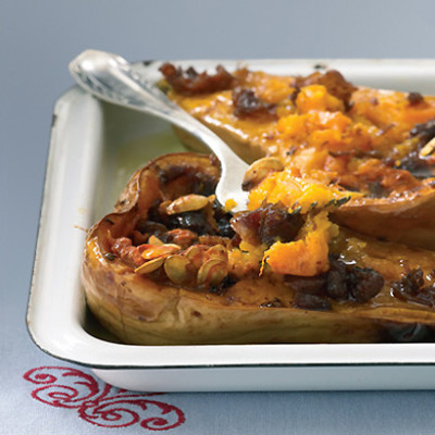 Roasted butternut with kaiings