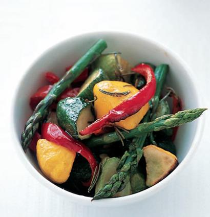 Roasted vegetables in sherry vinegar dressing | Woolworths TASTE