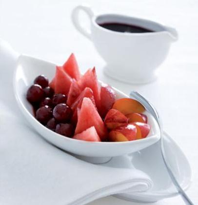 Ruby fruits & spicy raspberry Shiraz sauce recipe | WW TASTE