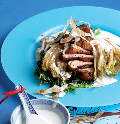 Seared five-spice duck &amp; Asian greens recipe | WW TASTE
