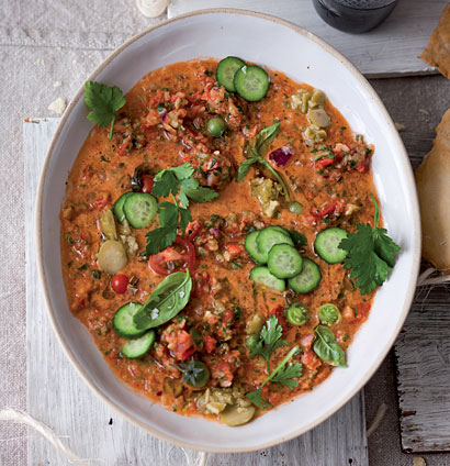 Seasonal gazpacho | Woolworths TASTE