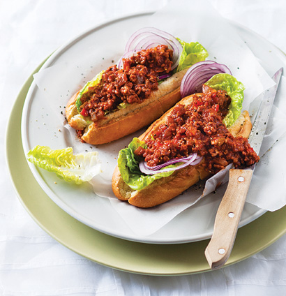 Sloppy Joes on Crusty French Rolls recipe | Woolworths TASTE