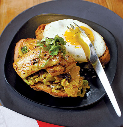 Snoek sandwich with spicy cabbage relish | Woolworths TASTE